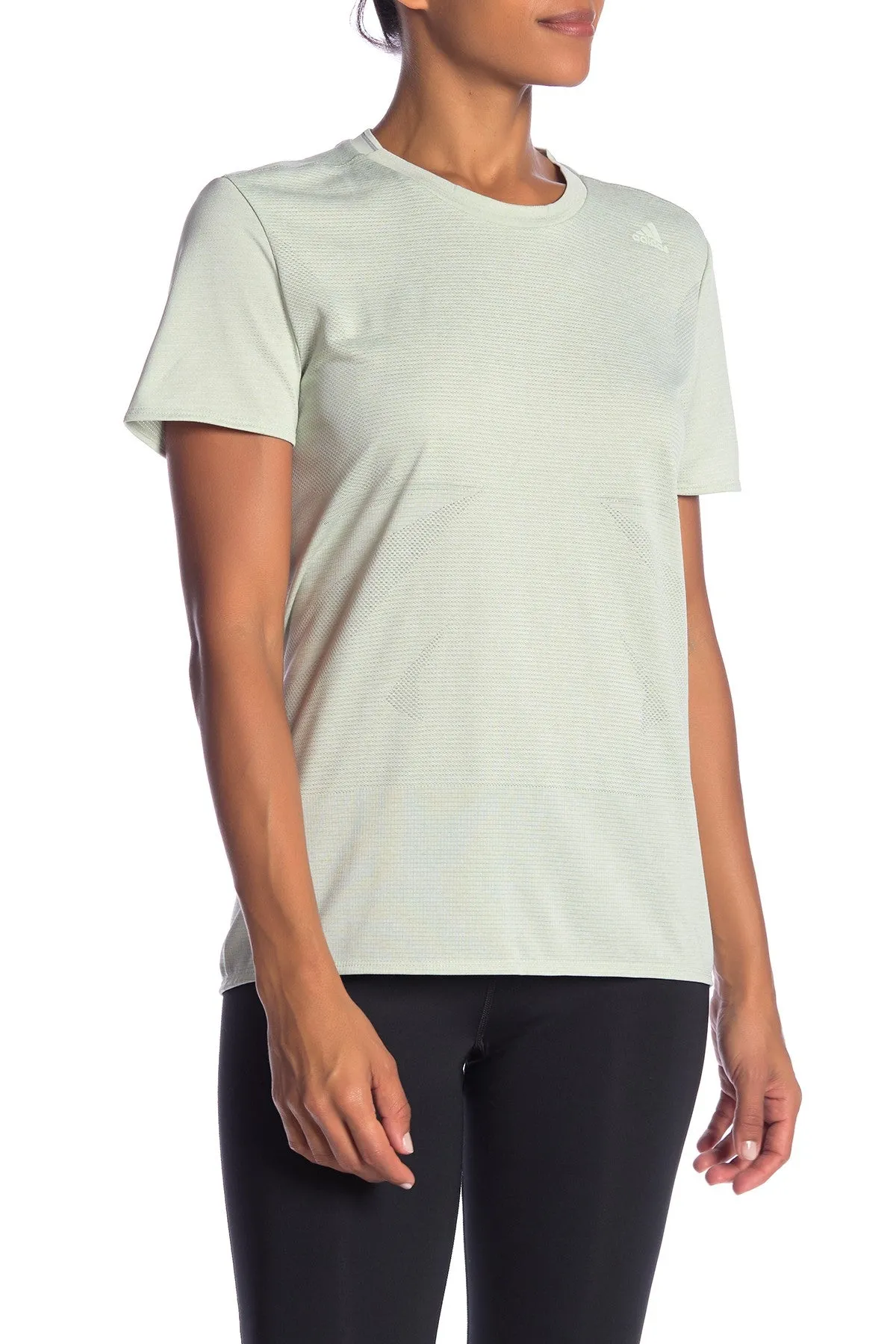 Adidas Women's Supernova T-shirt - linen green S97960