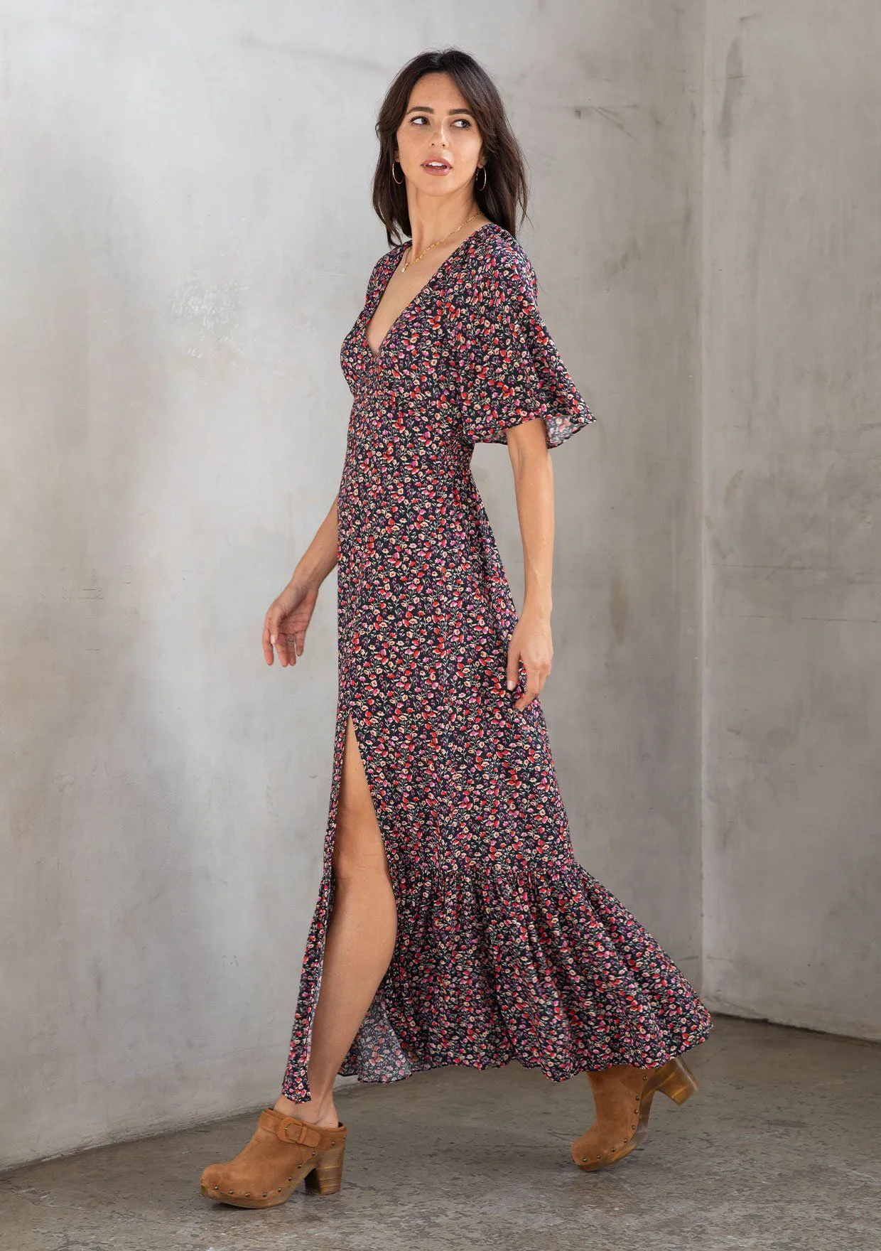 Agnes Floral Maxi Dress