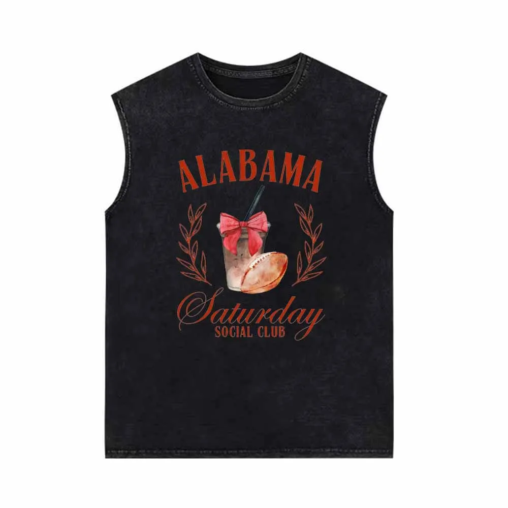 Alabama Saturday Social Club Vest Top