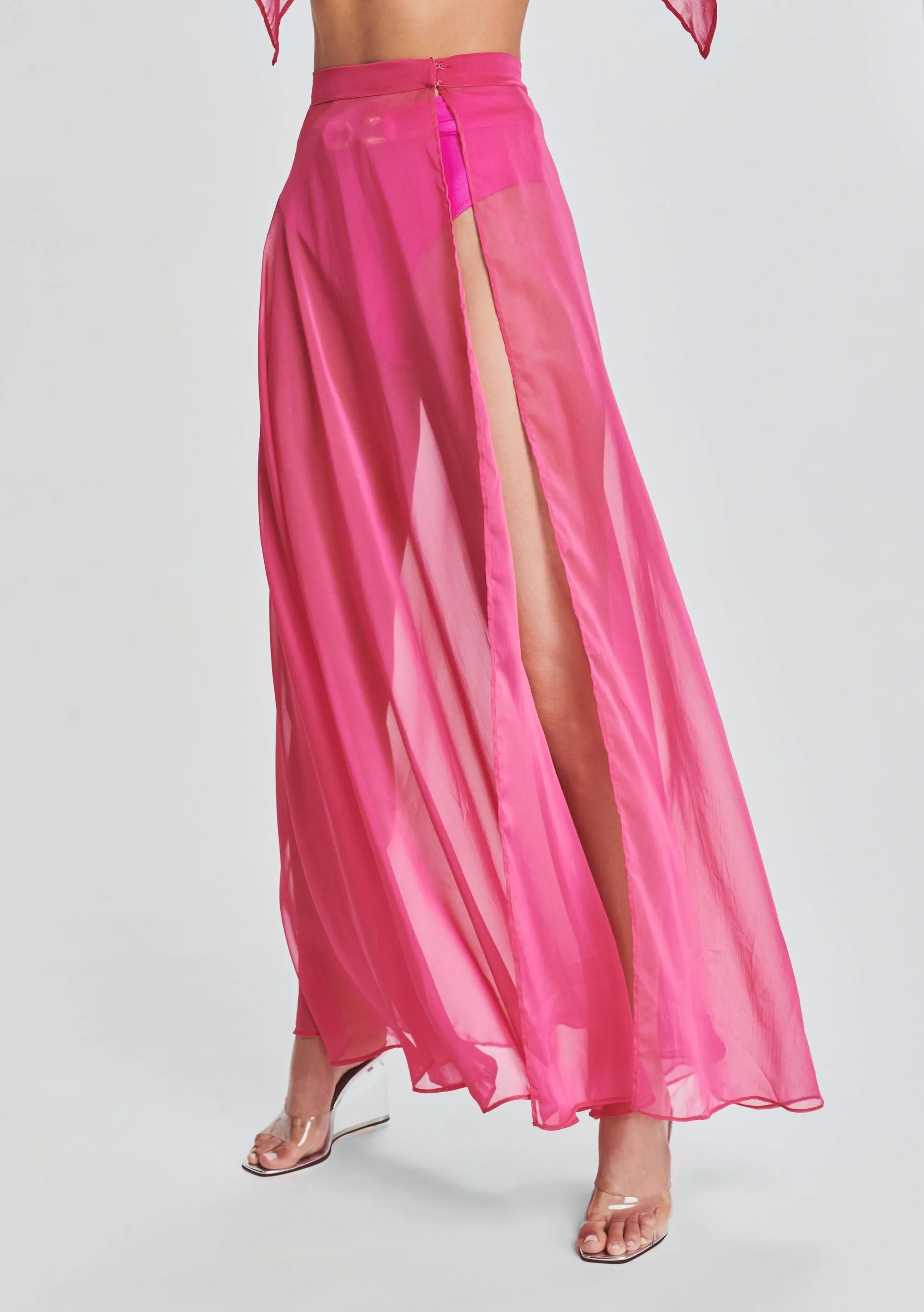 Alaia Long Slit Skirt