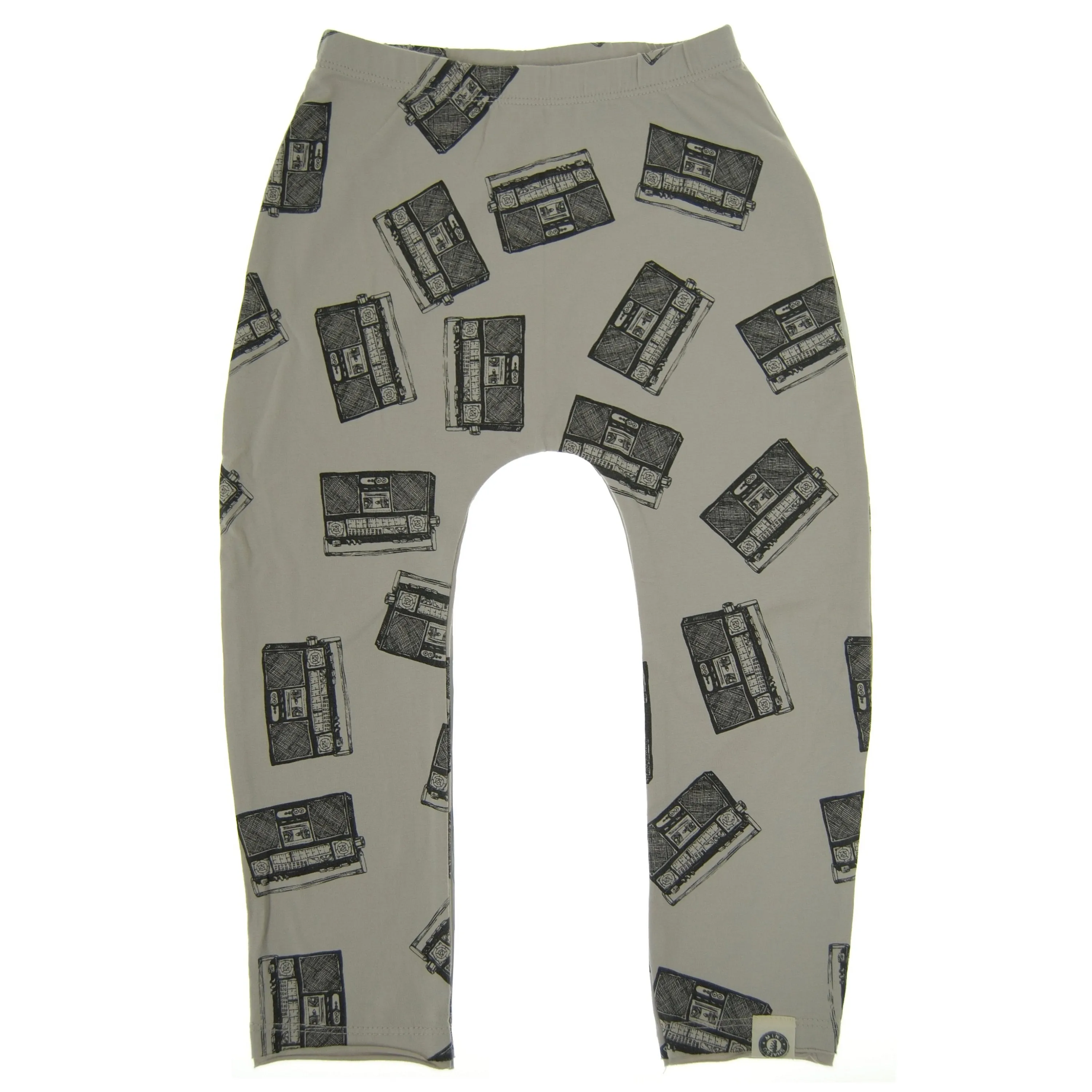 Allover Boom Box Baby Pants by: Mini Shatsu Essentials