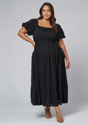 Amelia Tiered Midi Dress