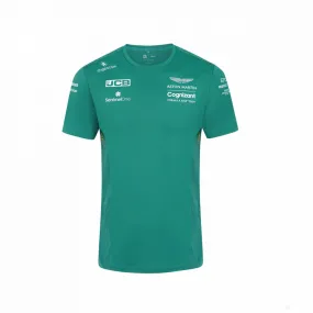 Aston Martin Kids Team T-Shirt, Green, 2022