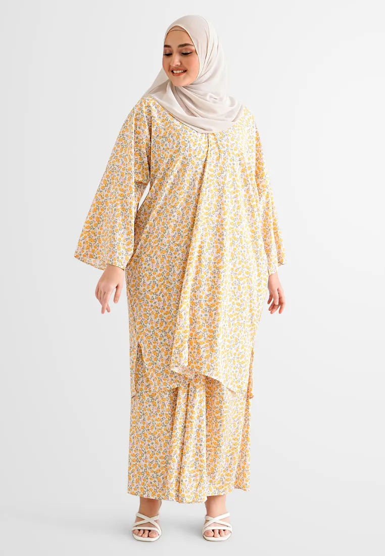 Athirah RAYA4ALL Caftan Instant Pario Kurung Set