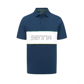 Ayrton Senna  Mens Race Polo 2022