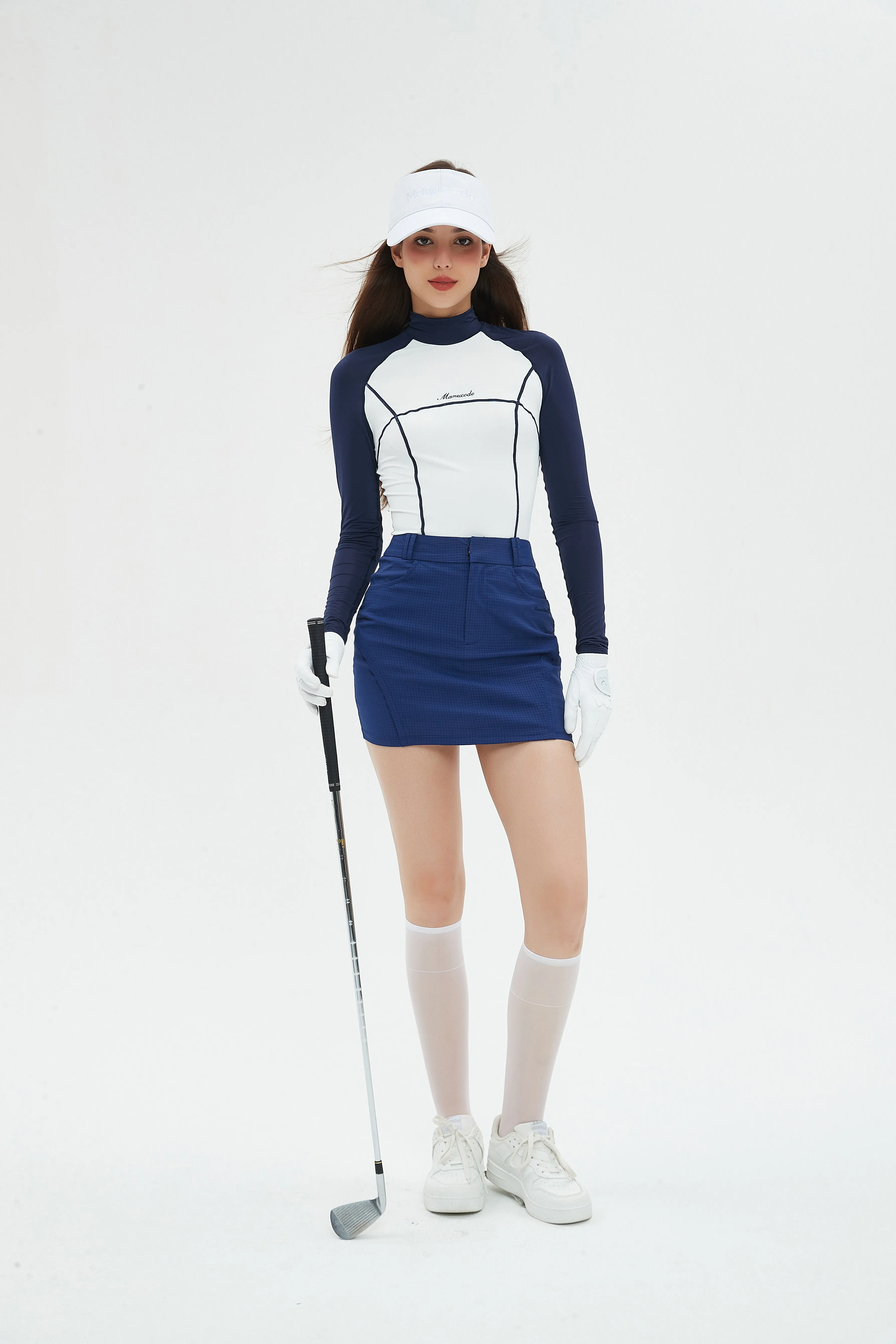 Back to School Blue Ultra Light Golf Skirt