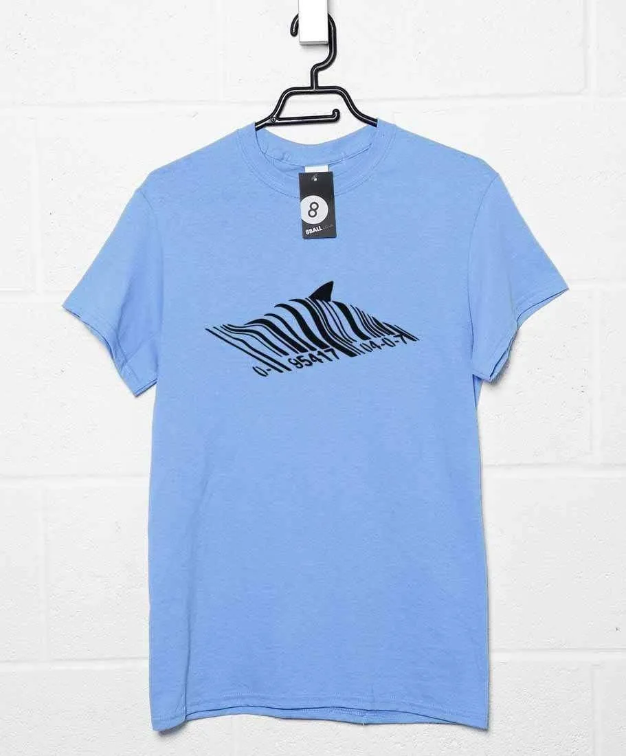 Banksy Barcode Shark T-Shirt