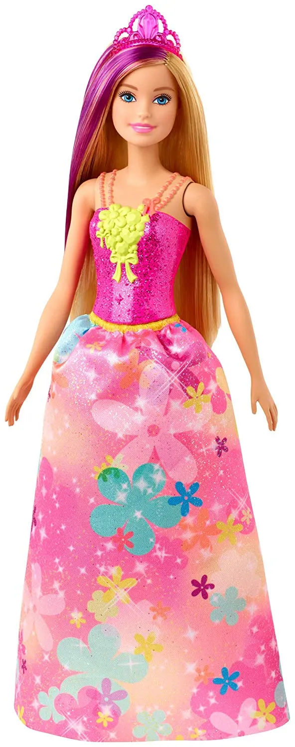 Barbie Dreamtopia Princess Doll Blonde with Purple Hairstreak