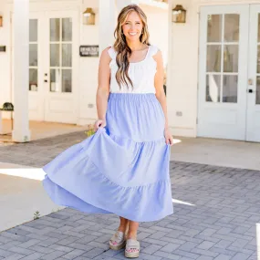 Be That Girl Skirt, Periwinkle