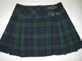 Black Watch Billie Skirt - Ultra Mini