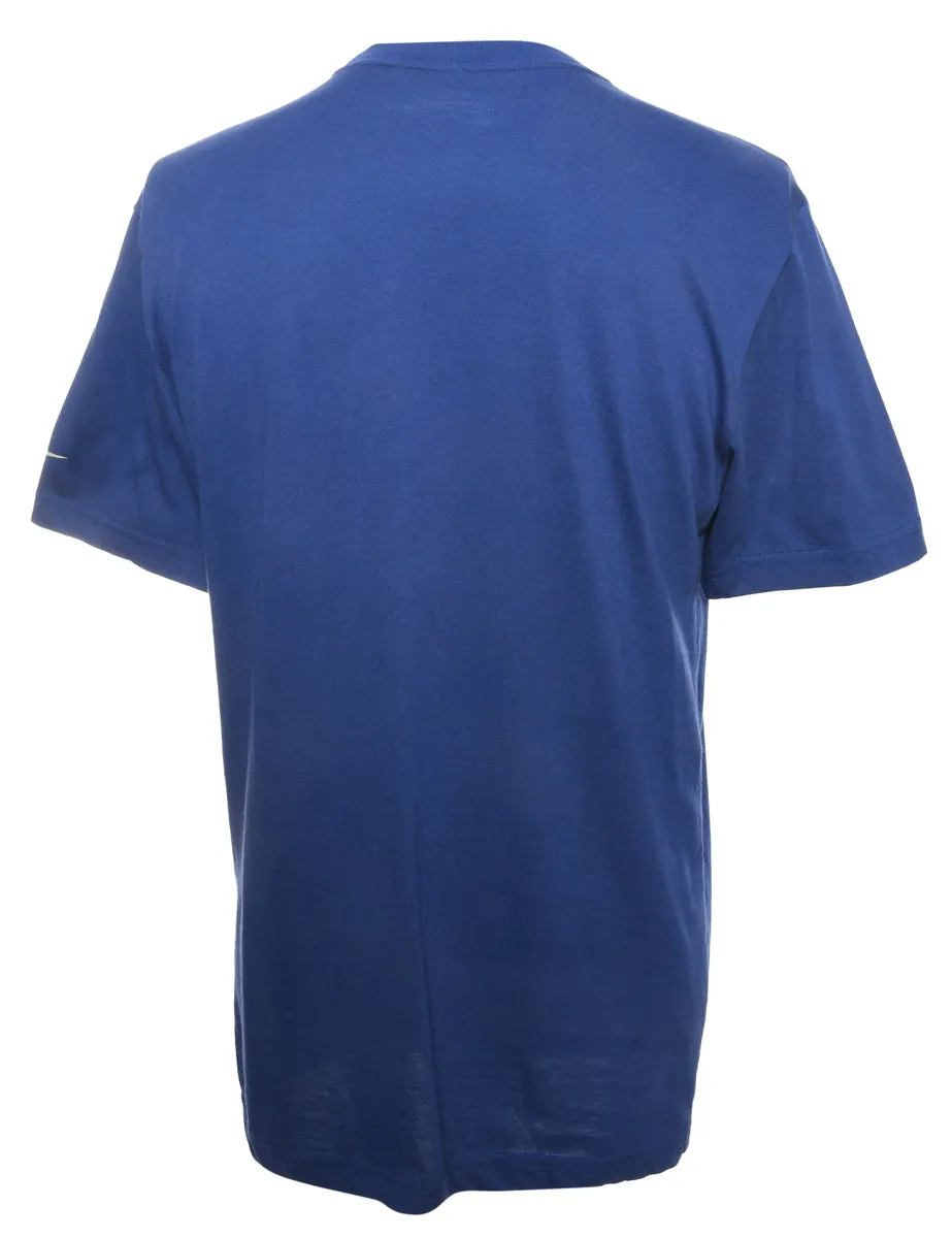 Blue Nike Golf Printed T-shirt - M