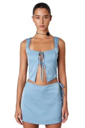 Brooke Skirt Powder Blue