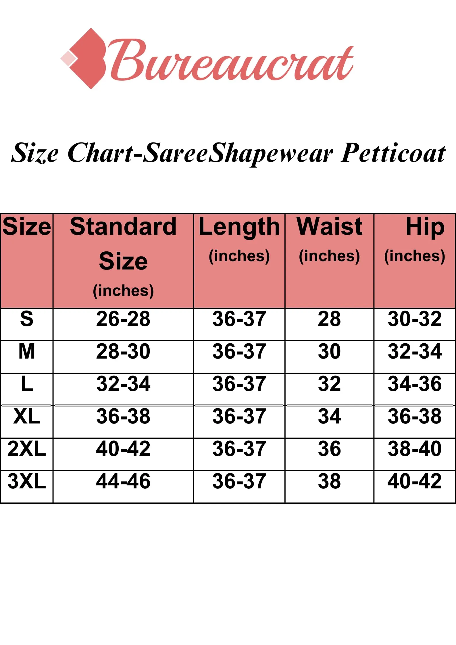 Bureaucrat Saree Shapewear Petticoat for Women Cotton Blended Lycra Shaper Peticoat with Elastic & Lace (naada) Long Under Skirt Shape wear Dress Satin Sari Beige Fishcut Wrinkle Free (Medium, Black)