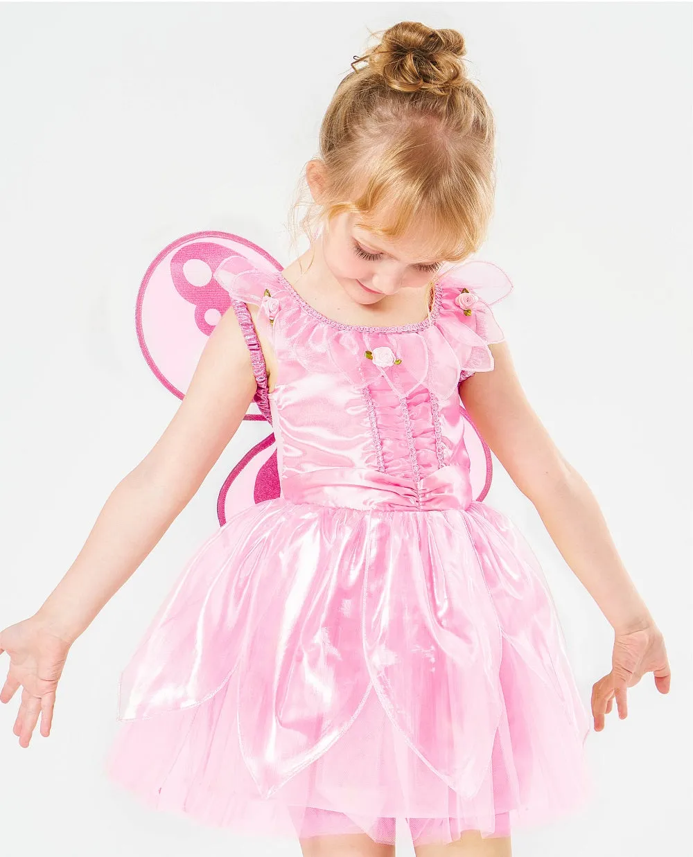 Butterfly Costume for Girls Dreshaos with Wings Halloween Birthday