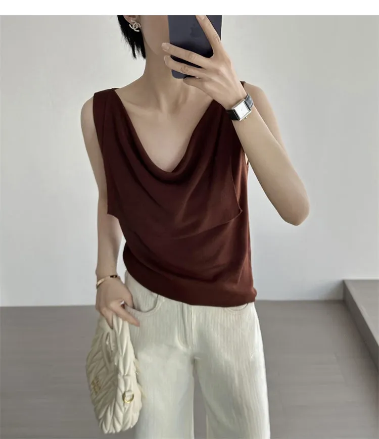 Charm top (ready stock in khaki and black/ 4 colours)