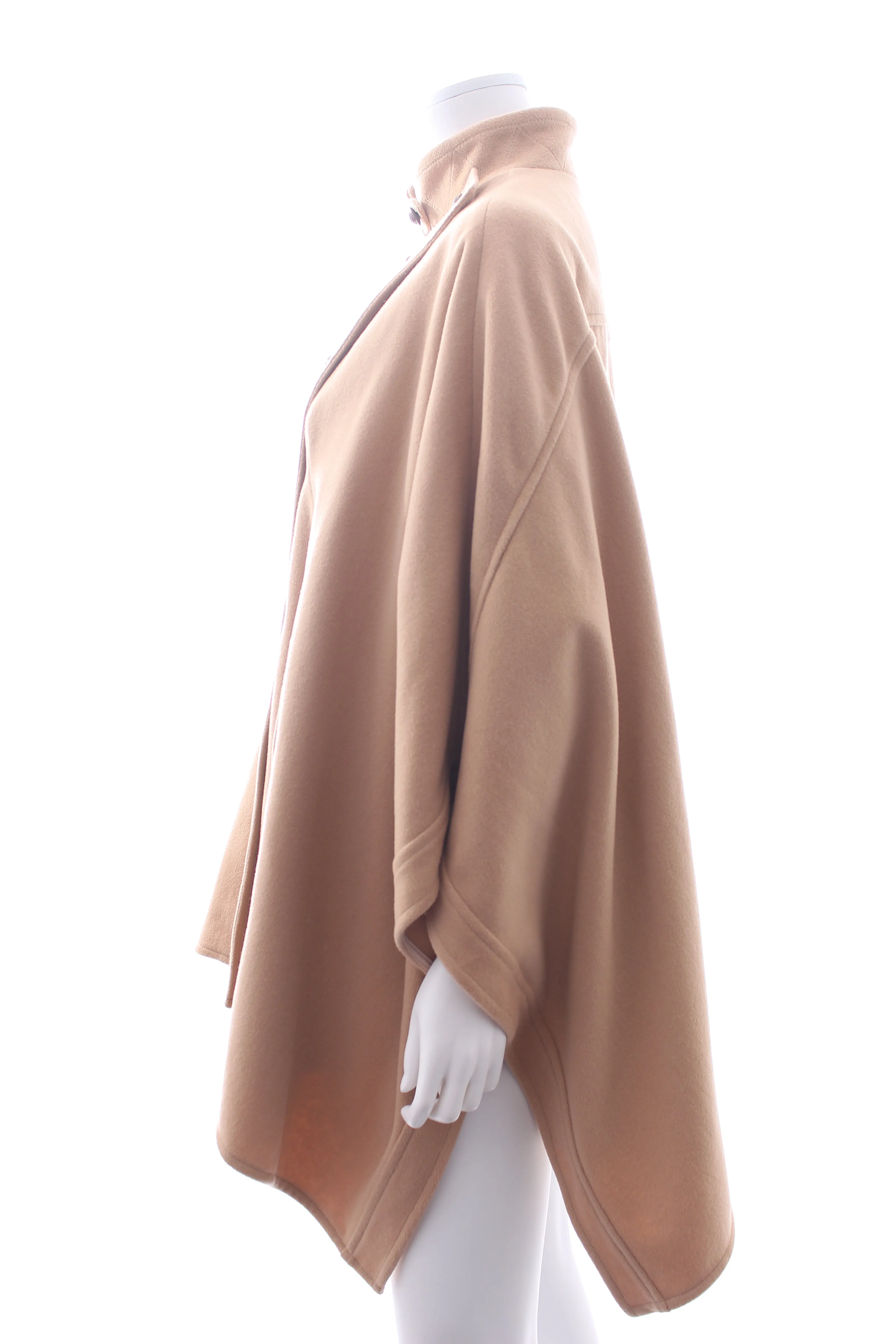 Chloe Wool and Cashmere-Blend Cape Coat