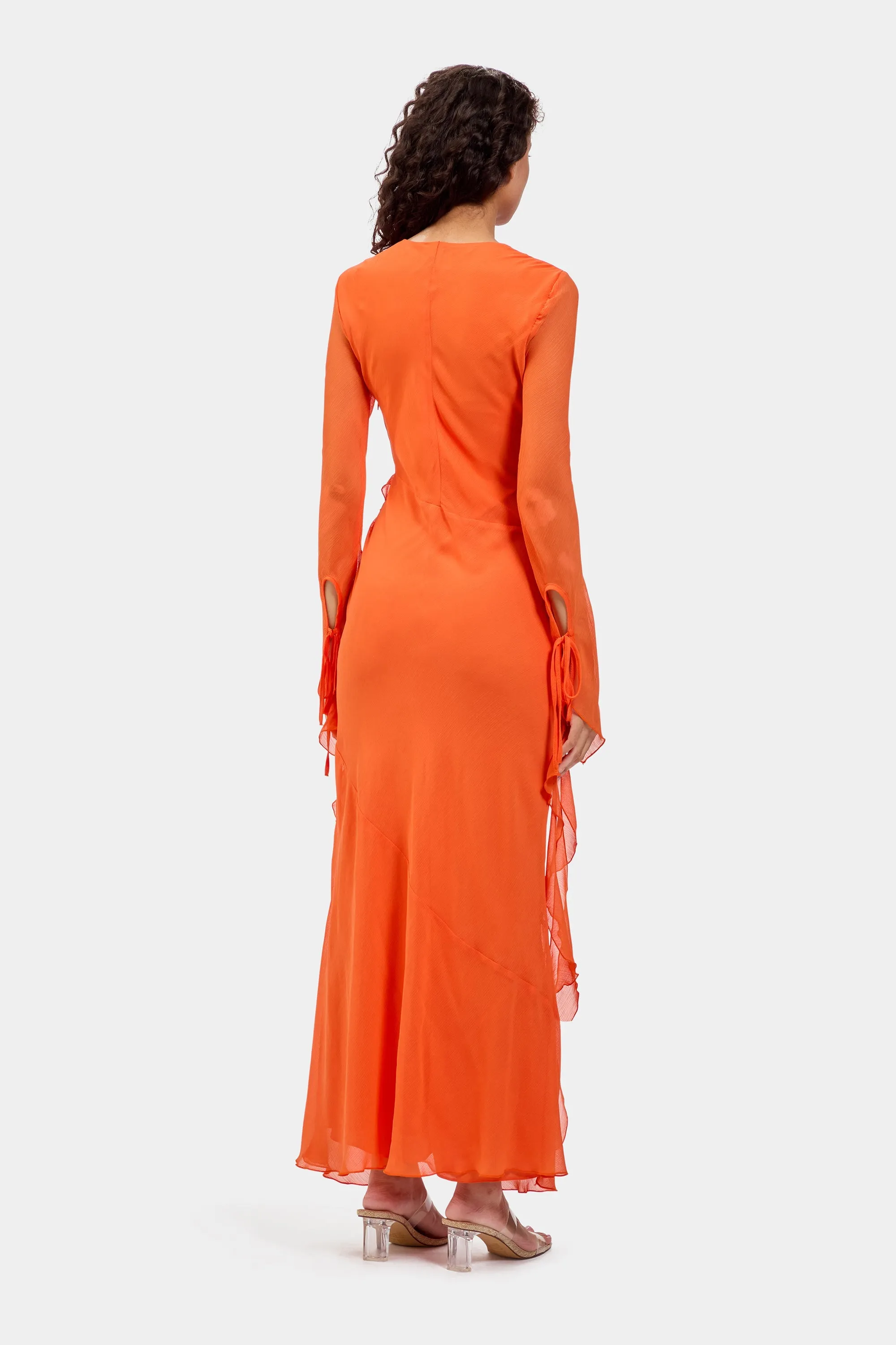 Circe Dress Orange