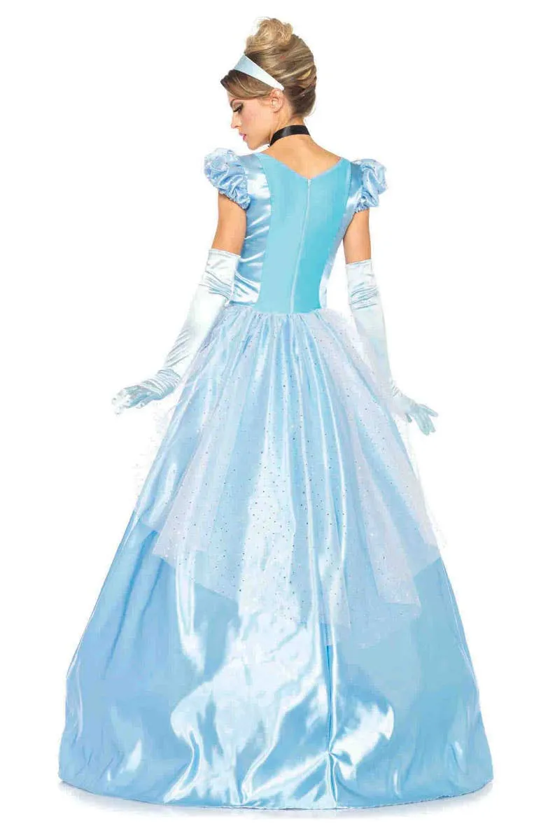 Classic Cinderella Womens Deluxe Princess Costume