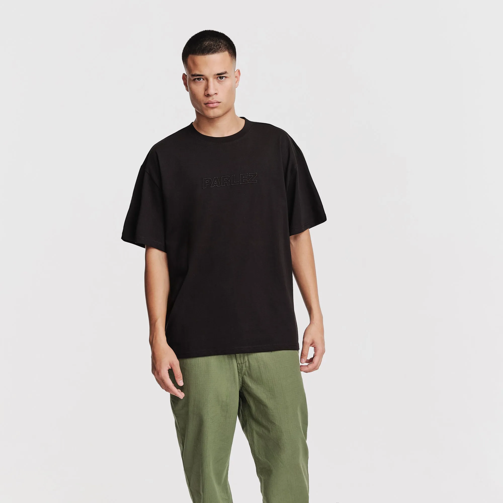 Clemente Oversized T-Shirt Black