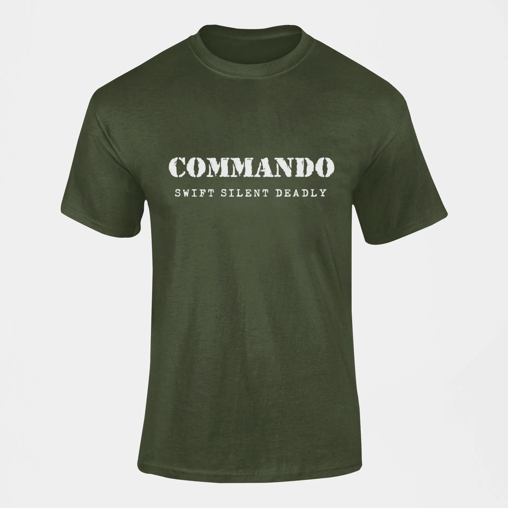 Commando T-shirt - Commando - Swift Silent Deadly (Men)