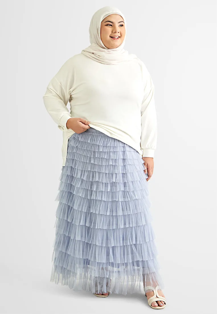 Cordelia Tropical Escape Tiered Tutu Skirt