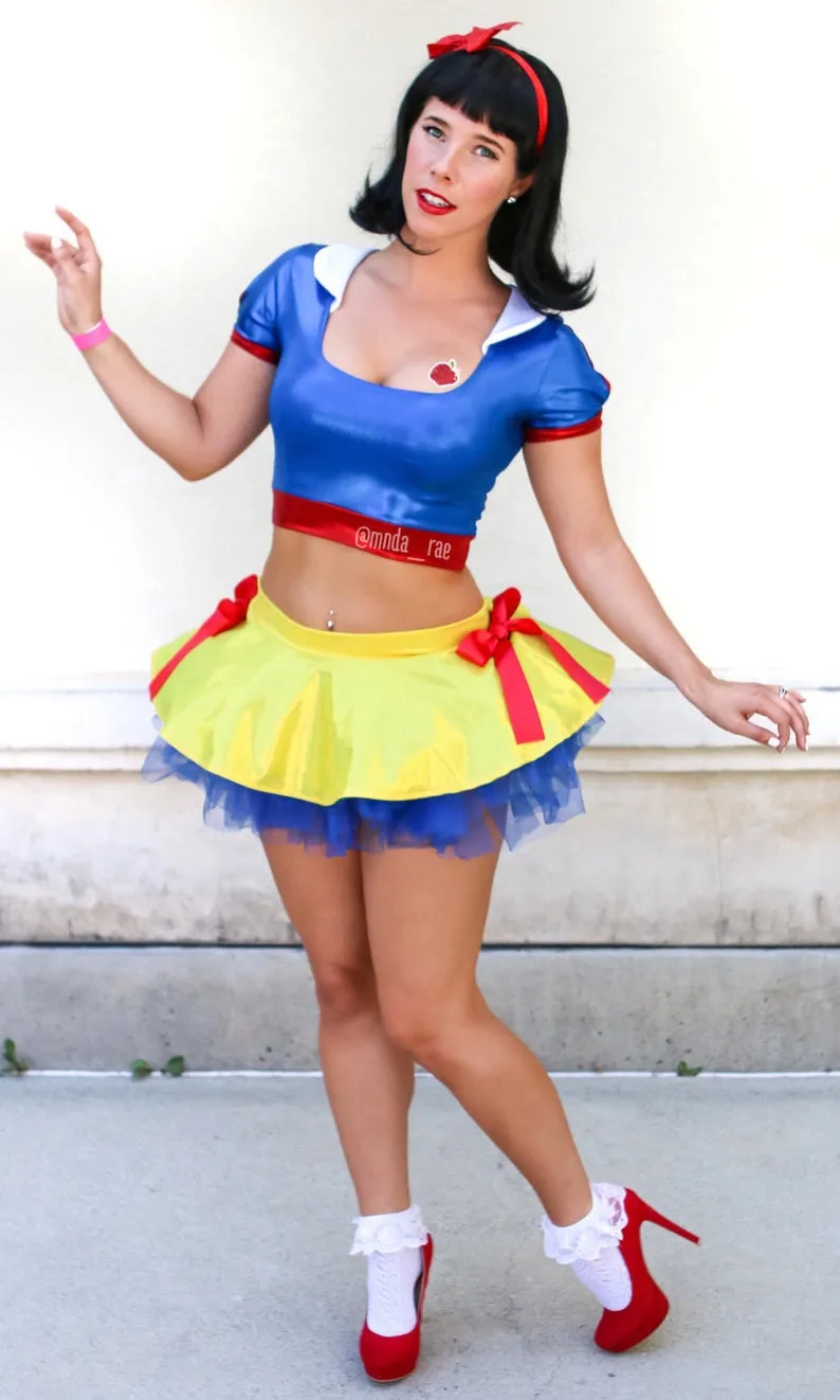 Cottage Princess Pin-Up Costume Set w Skirt