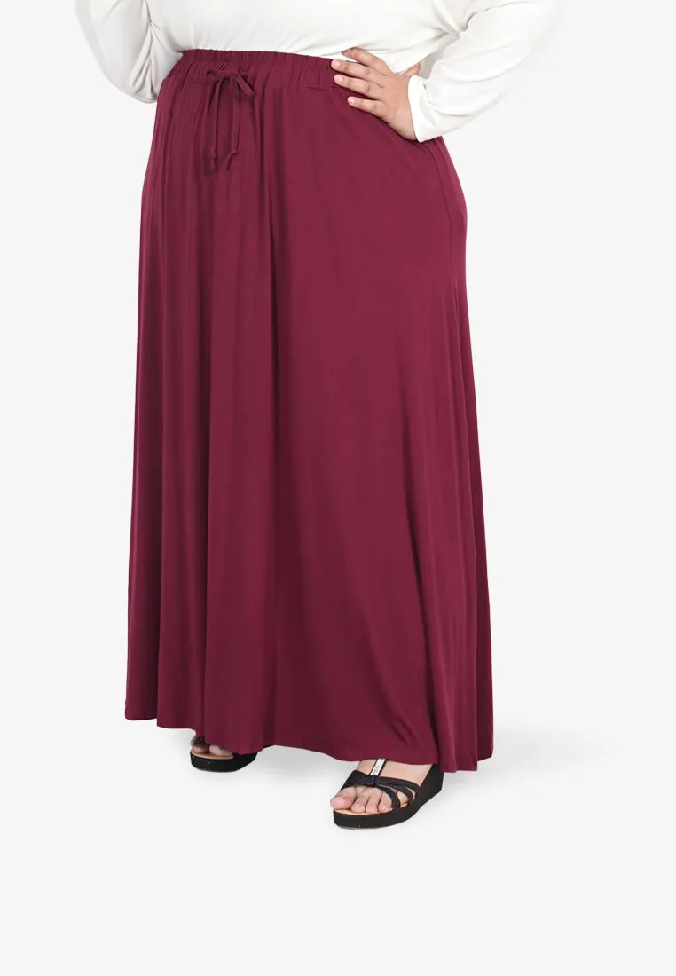 Dharma Casual Flowy Skirt - Red