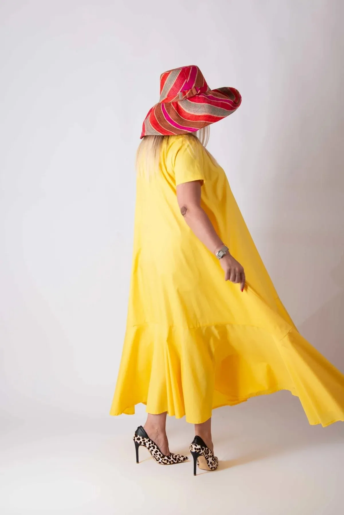 DIVA Yellow Summer Dress