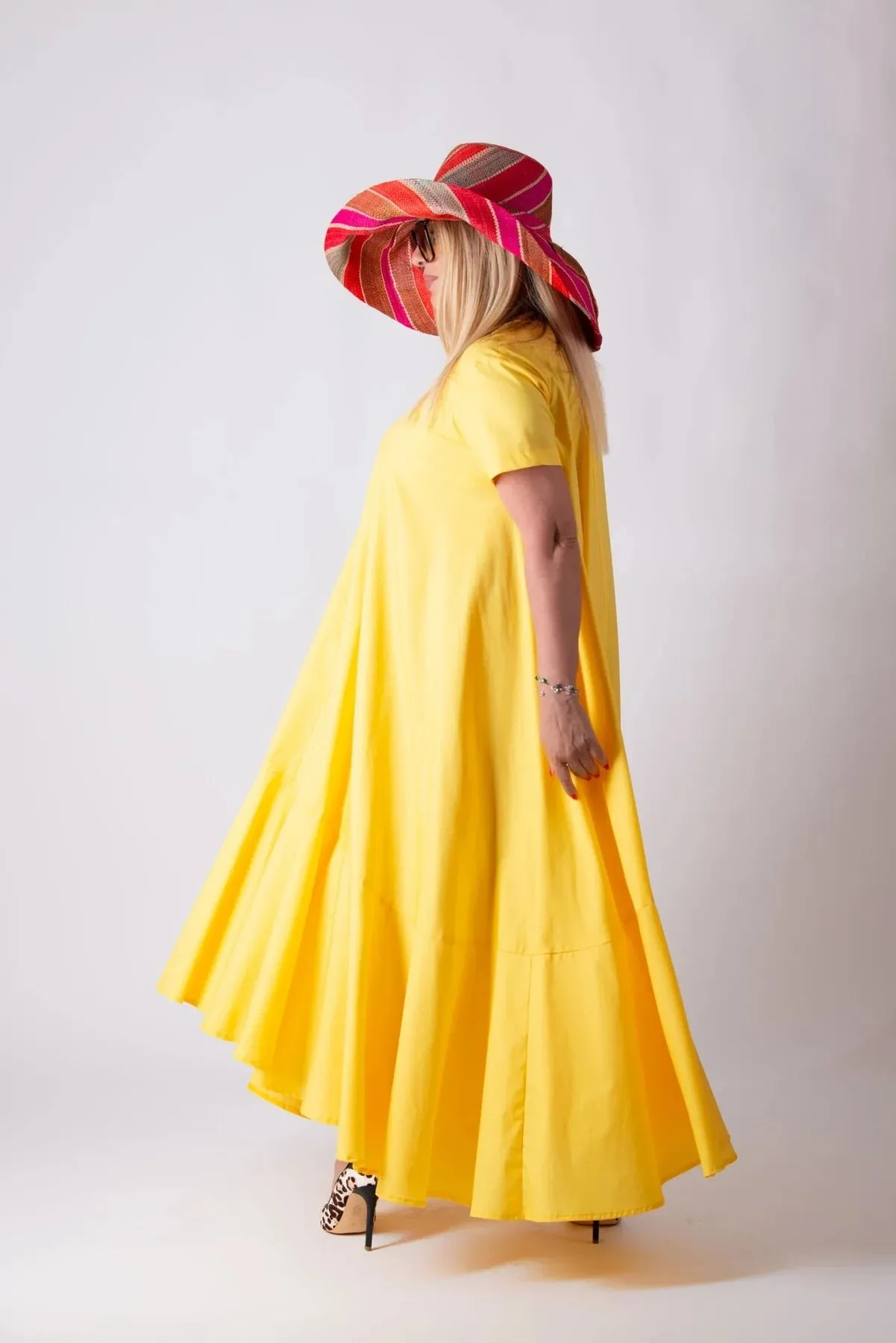 DIVA Yellow Summer Dress