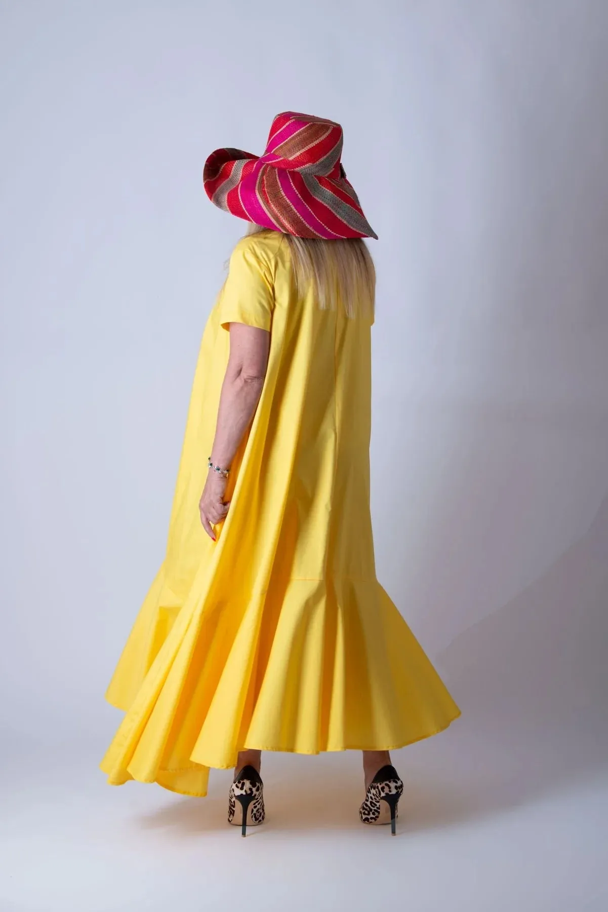 DIVA Yellow Summer Dress