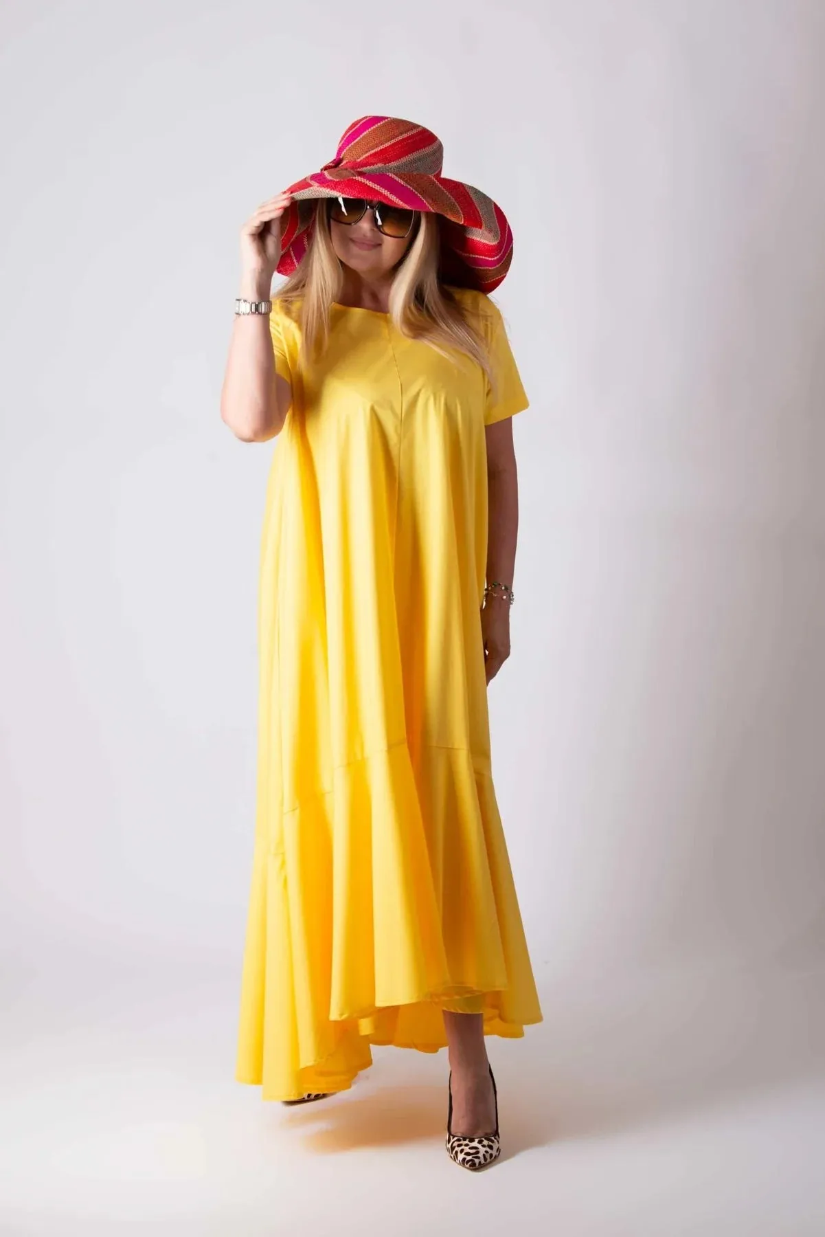 DIVA Yellow Summer Dress