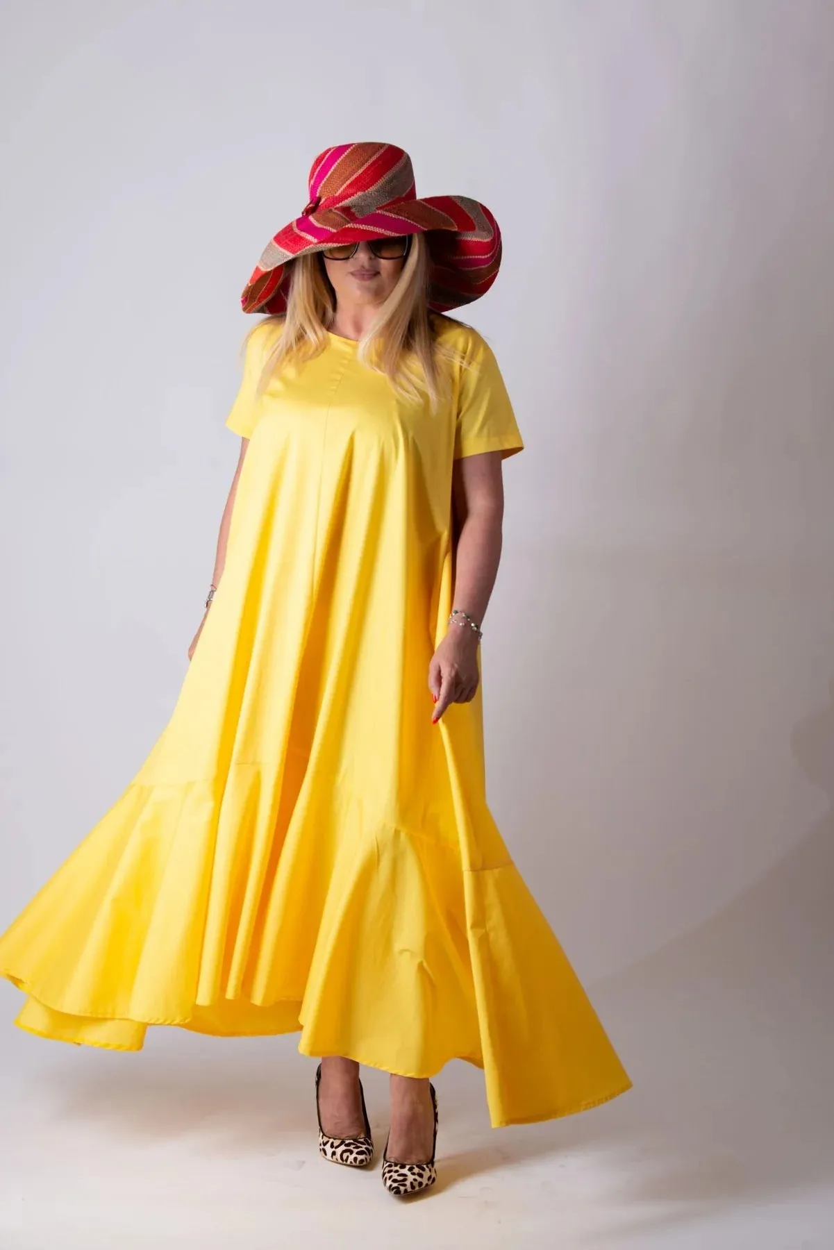 DIVA Yellow Summer Dress