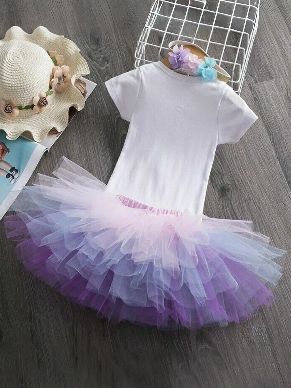 Enchanted Unicorn First Birthday Outfit