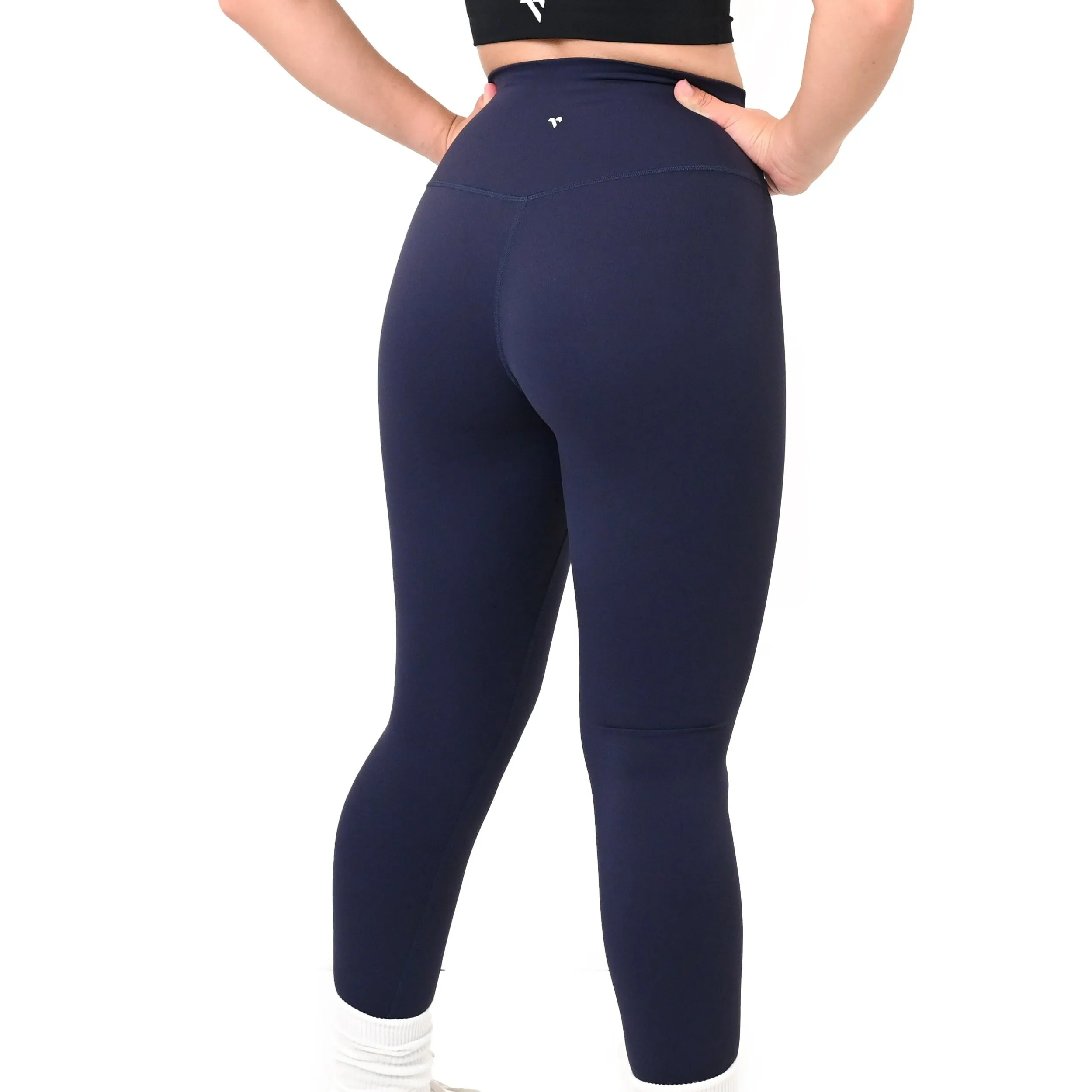 Endurance high waisted pocket leggings - Navy