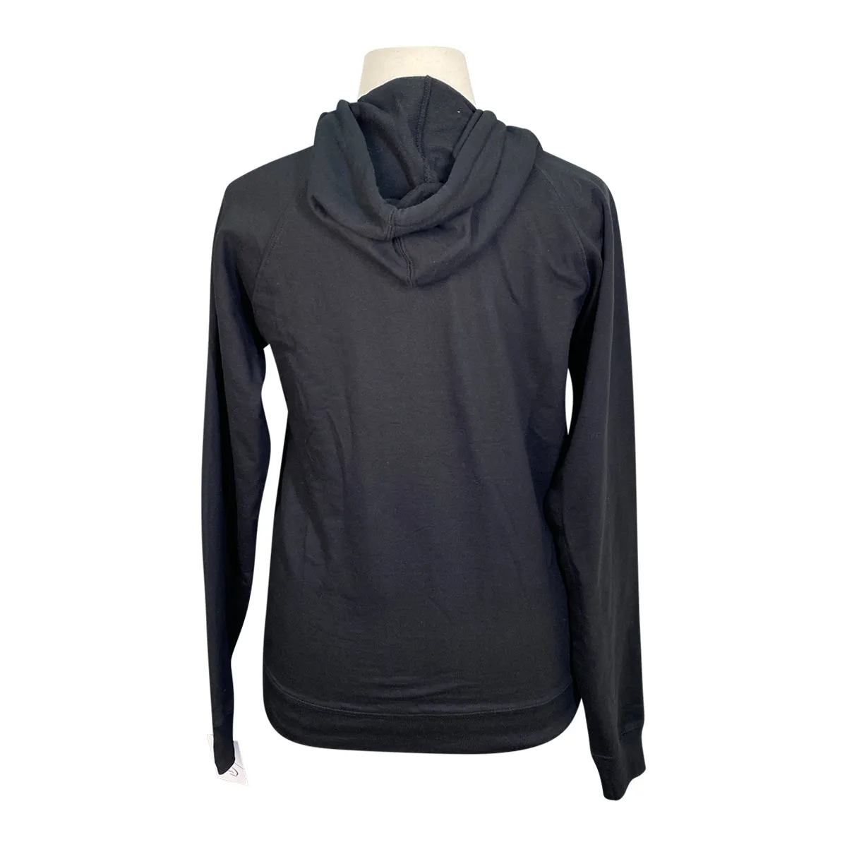 Equine & Design 'Jumper' Hoodie in Black - Women's XXL