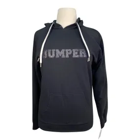 Equine & Design 'Jumper' Hoodie in Black - Women's XXL