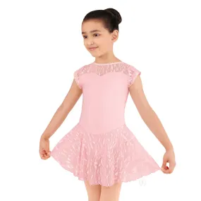 Eurotard Mesh Sweetheart Dance Dress