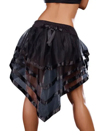 Fairytale Petticoat Skirt Black