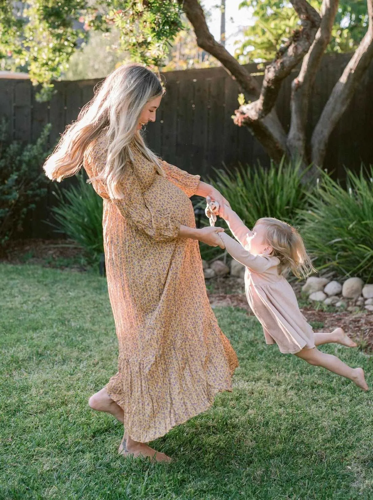 Floral Crinkled Dress