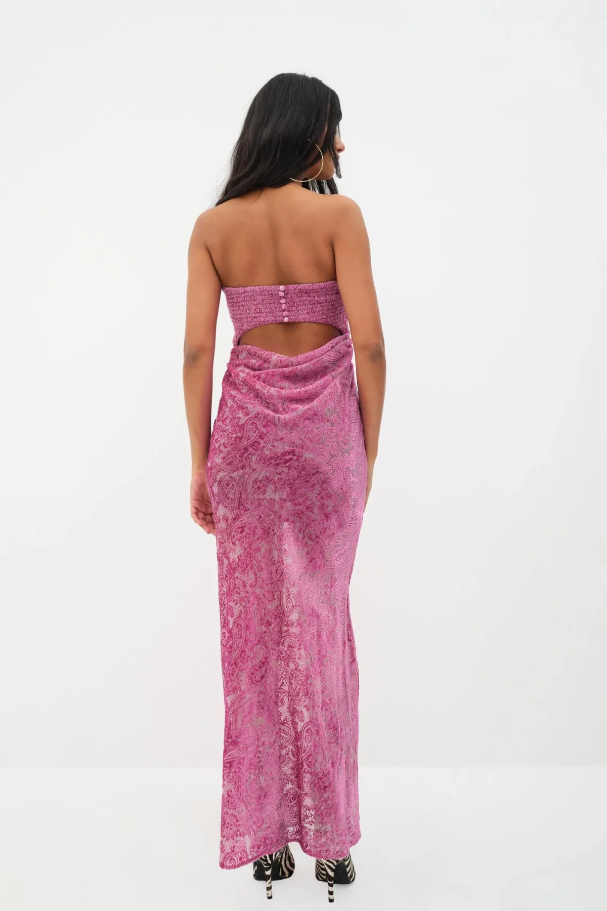 Francesca Purple Maxi Dress