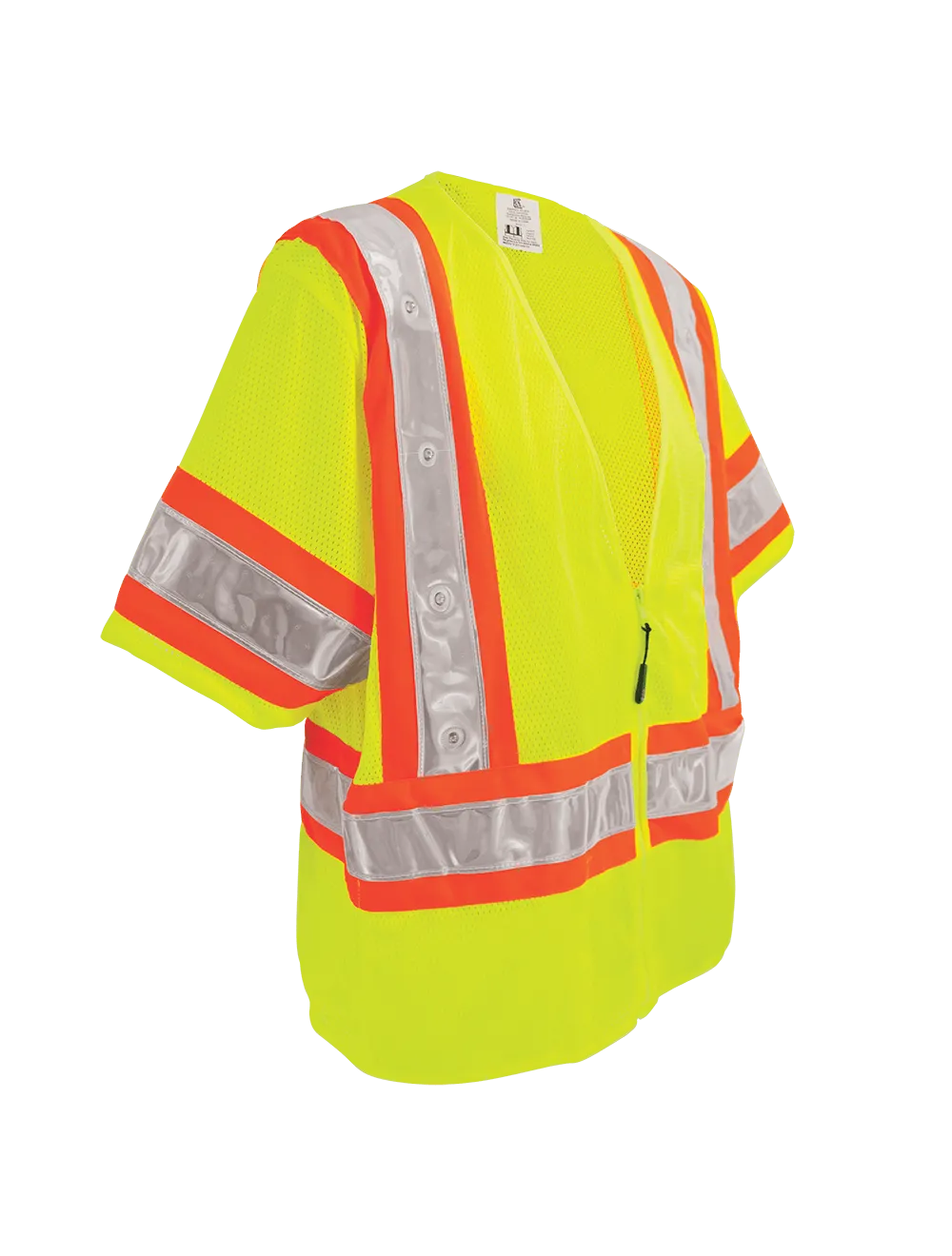 FrogWear® HV Lightweight Mesh Safety LED Vest - GLO-12LED