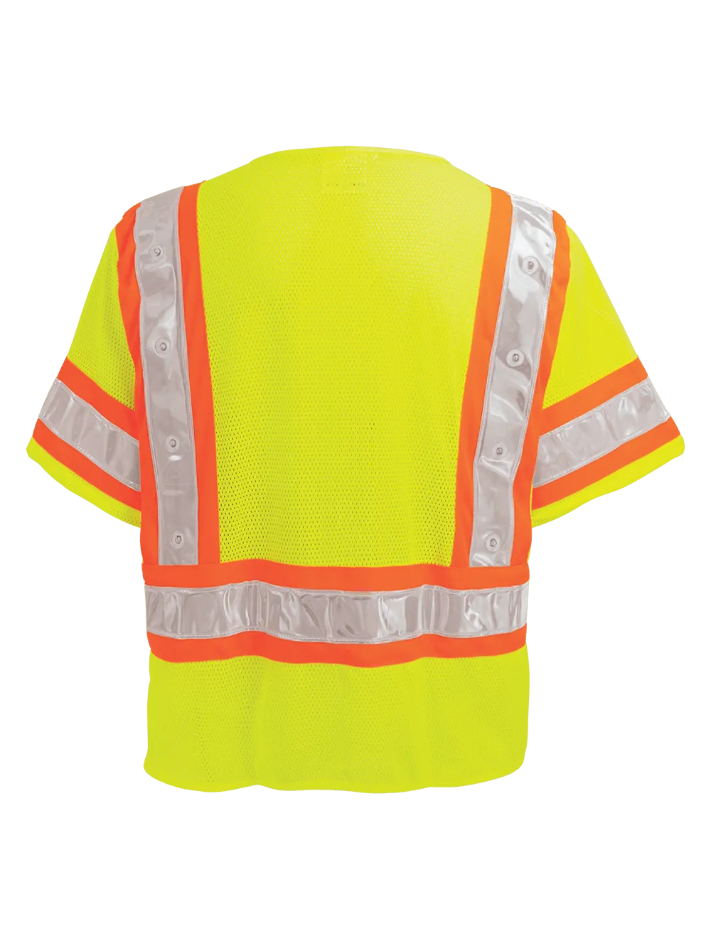 FrogWear® HV Lightweight Mesh Safety LED Vest - GLO-12LED