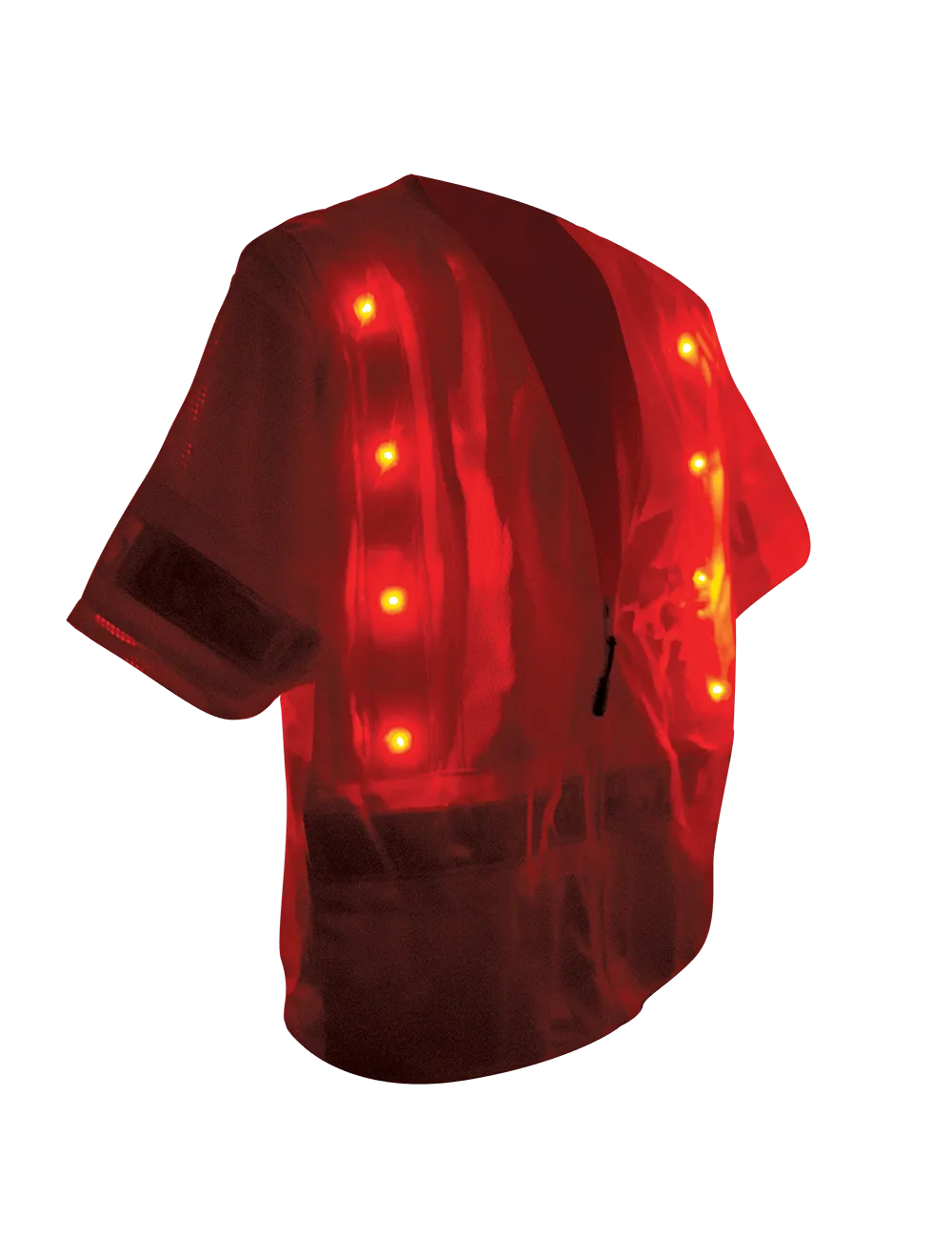 FrogWear® HV Lightweight Mesh Safety LED Vest - GLO-12LED