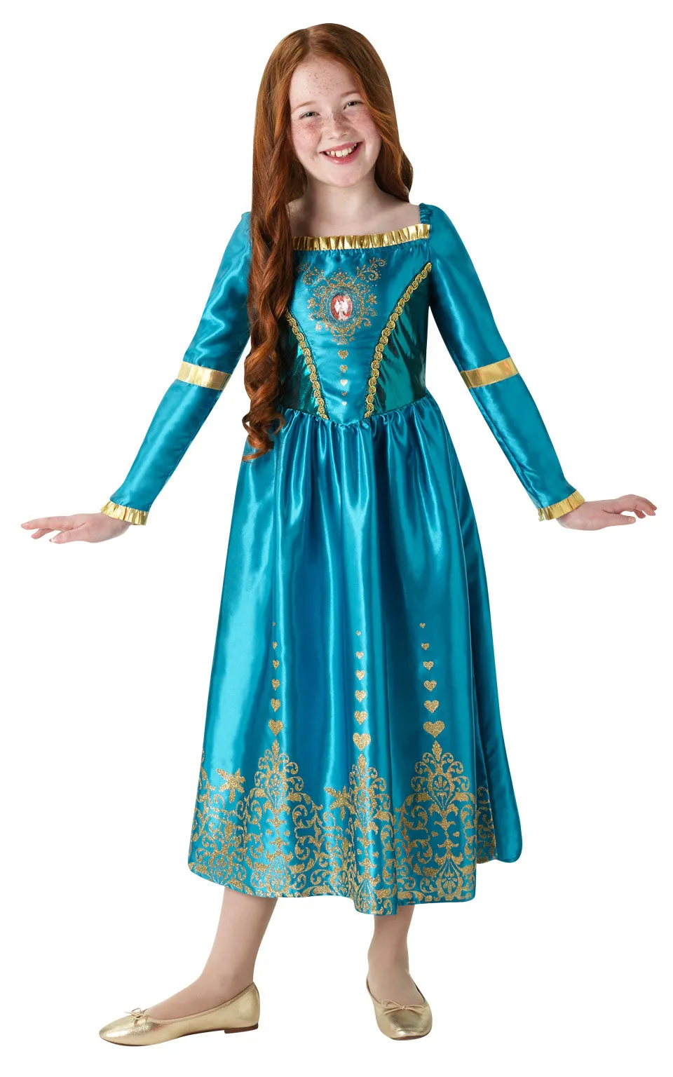 Gem Princess Merida Brave Costume Child's