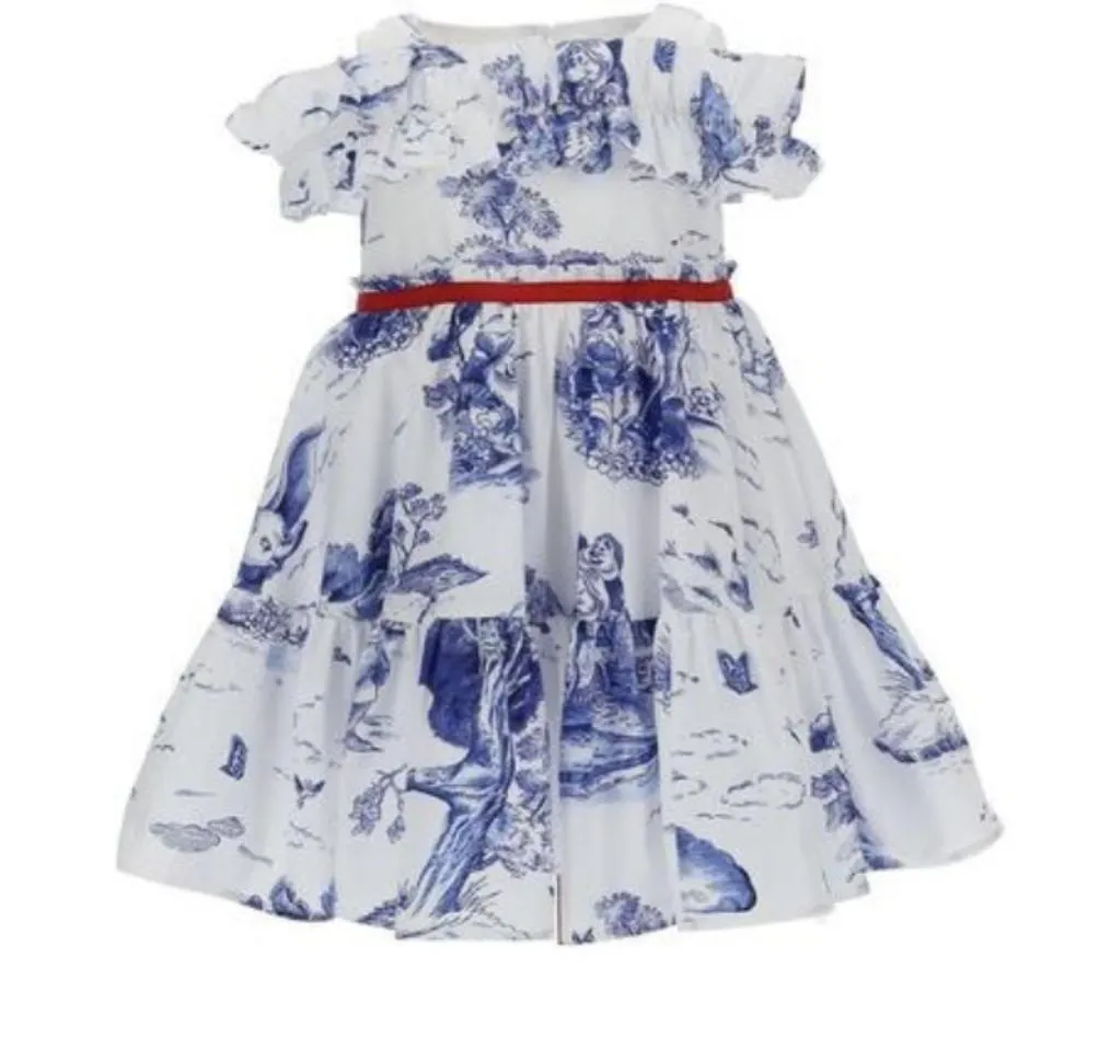 Girls Blue Fairytale Dress