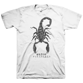 Grave Pleasures "Scorpion" White T-Shirt