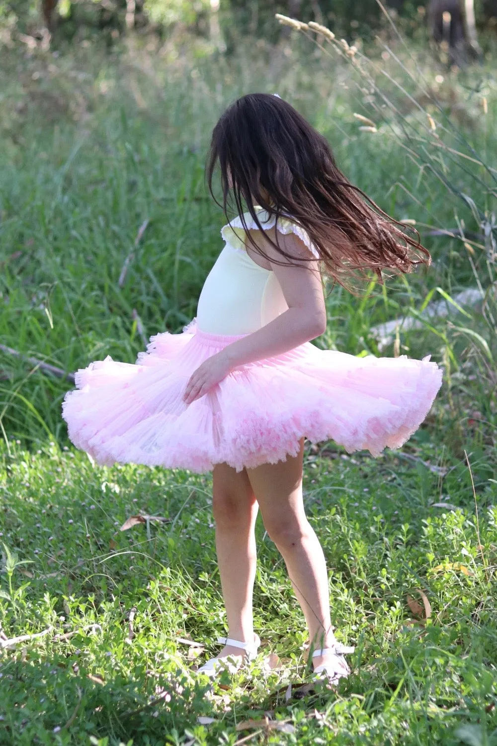 Heavenly Tulle PettiSkirt  - Parfait Pink