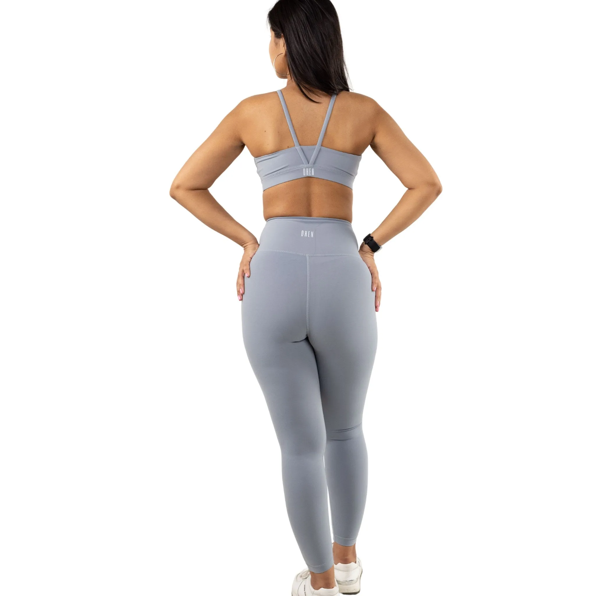 HIGH WAIST LEGGINGS - MISTY