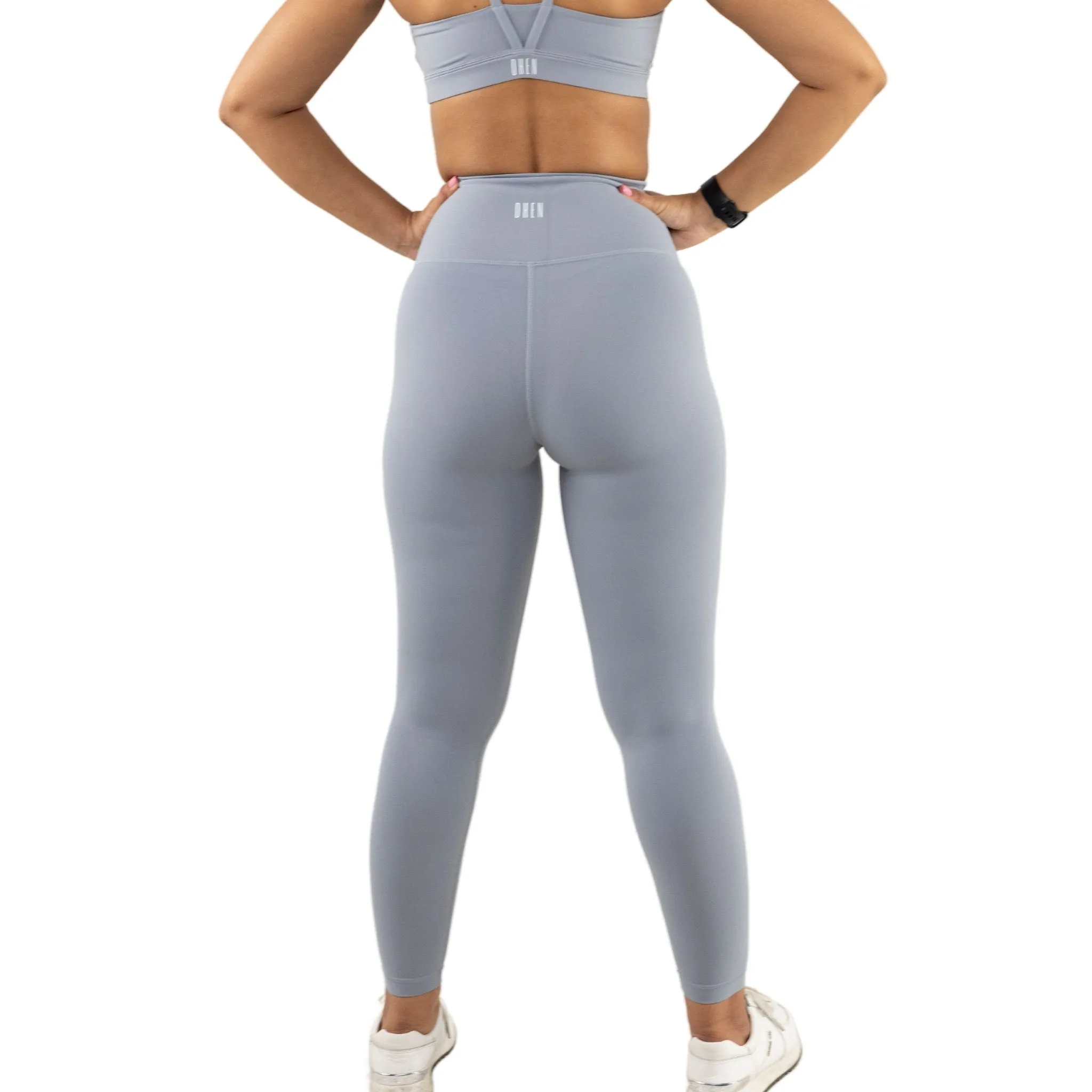 HIGH WAIST LEGGINGS - MISTY