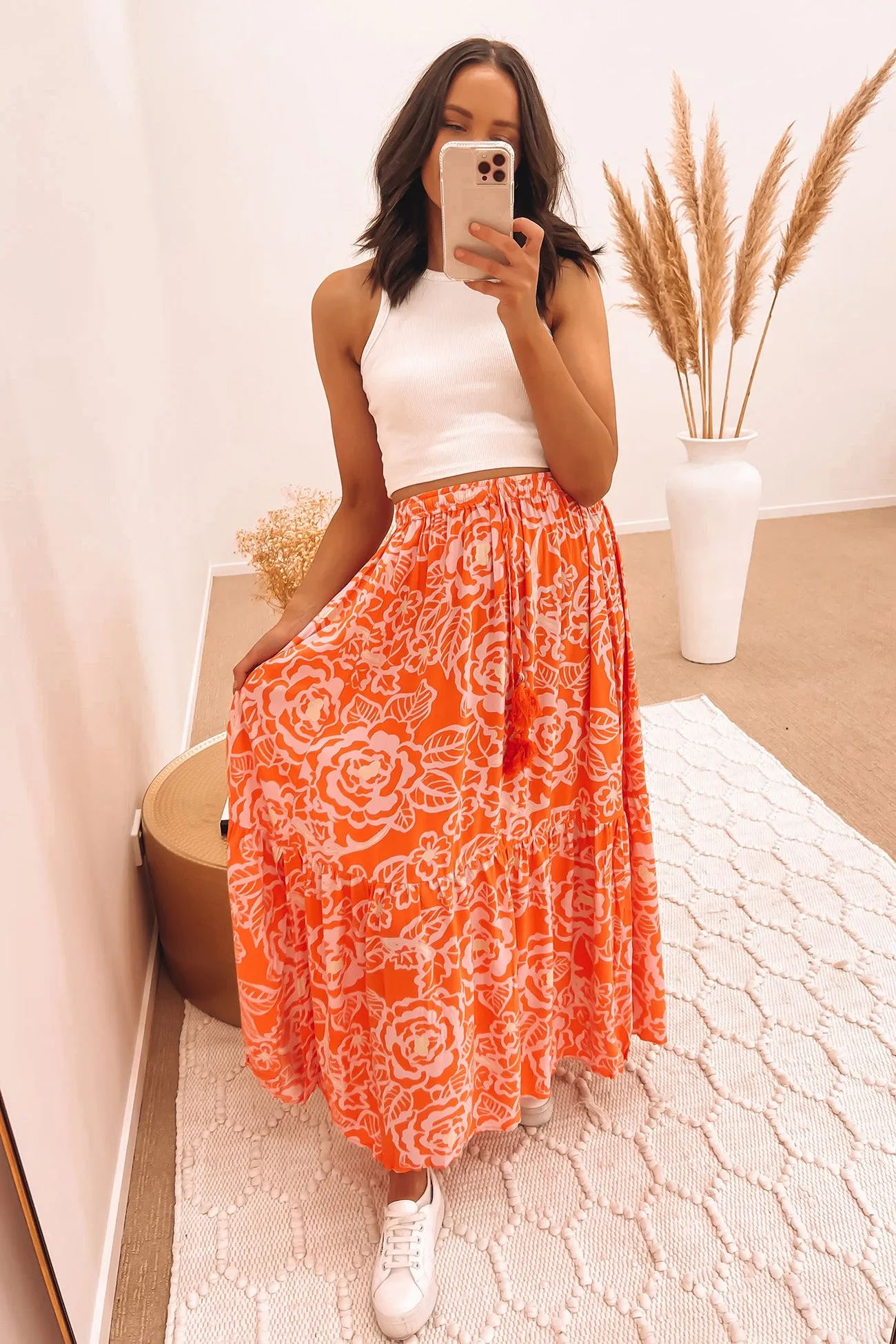 Hope Maxi Skirt Floral